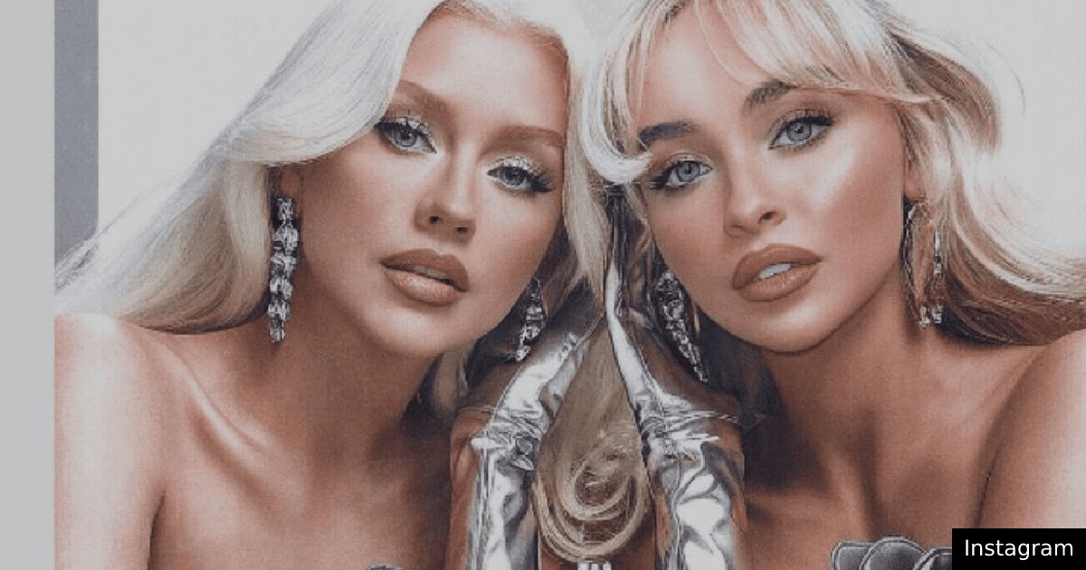 Nova colaboração de Christina Aguilera e Sabrina Carpenter?