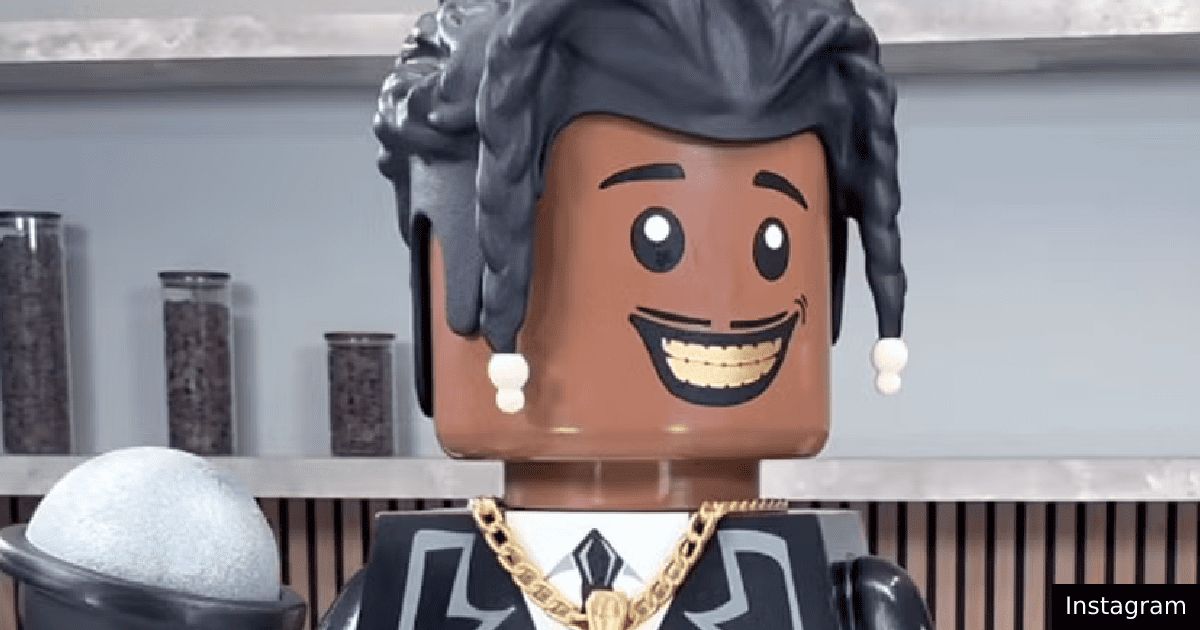 Rihanna surpreende A$AP Rocky com uma escultura Lego de chocolate