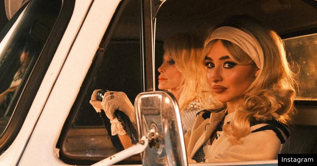 Sabrina Carpenter e Dolly Parton fazem-se à estrada