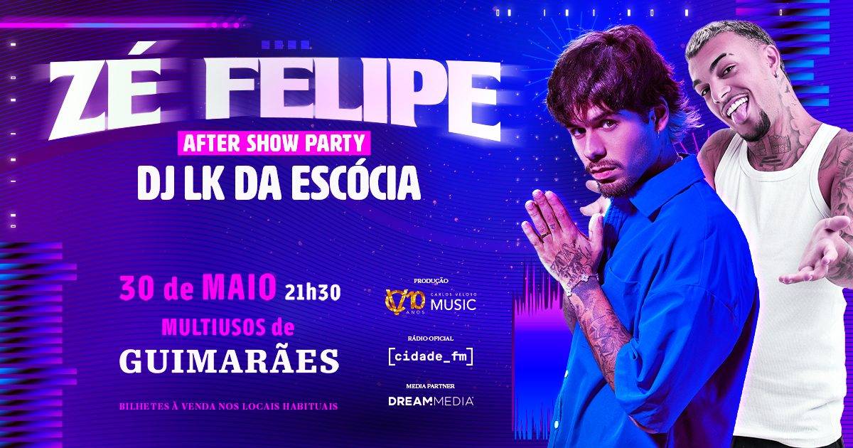 Zé Felipe Ao Vivo Em Guimarães