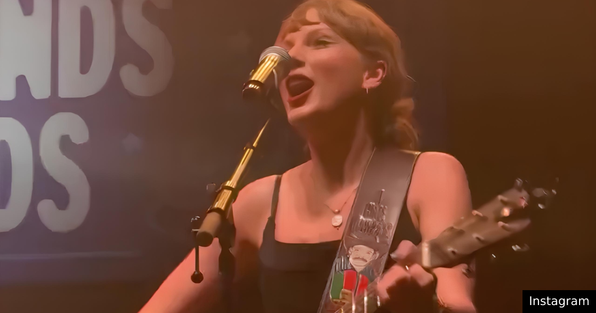 Taylor Swift com "Quim Barreiros" na guitarra? Fãs portugueses não perdoam detalhe insólito