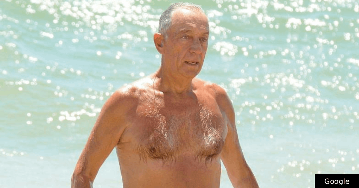 Presidente dá show na praia!