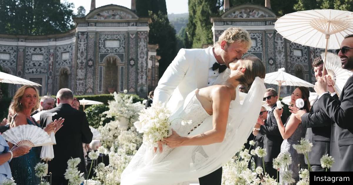 Logan Paul e Nina Agdal casam-se em Itália
