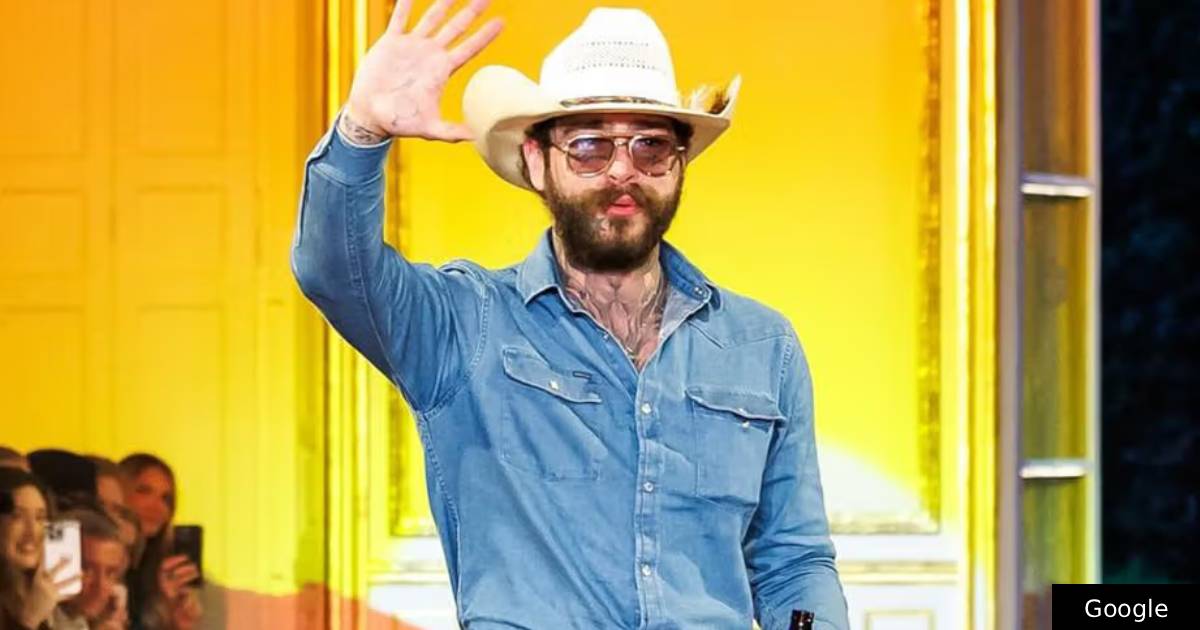 Post Malone arrasa em Paris com coleção Western