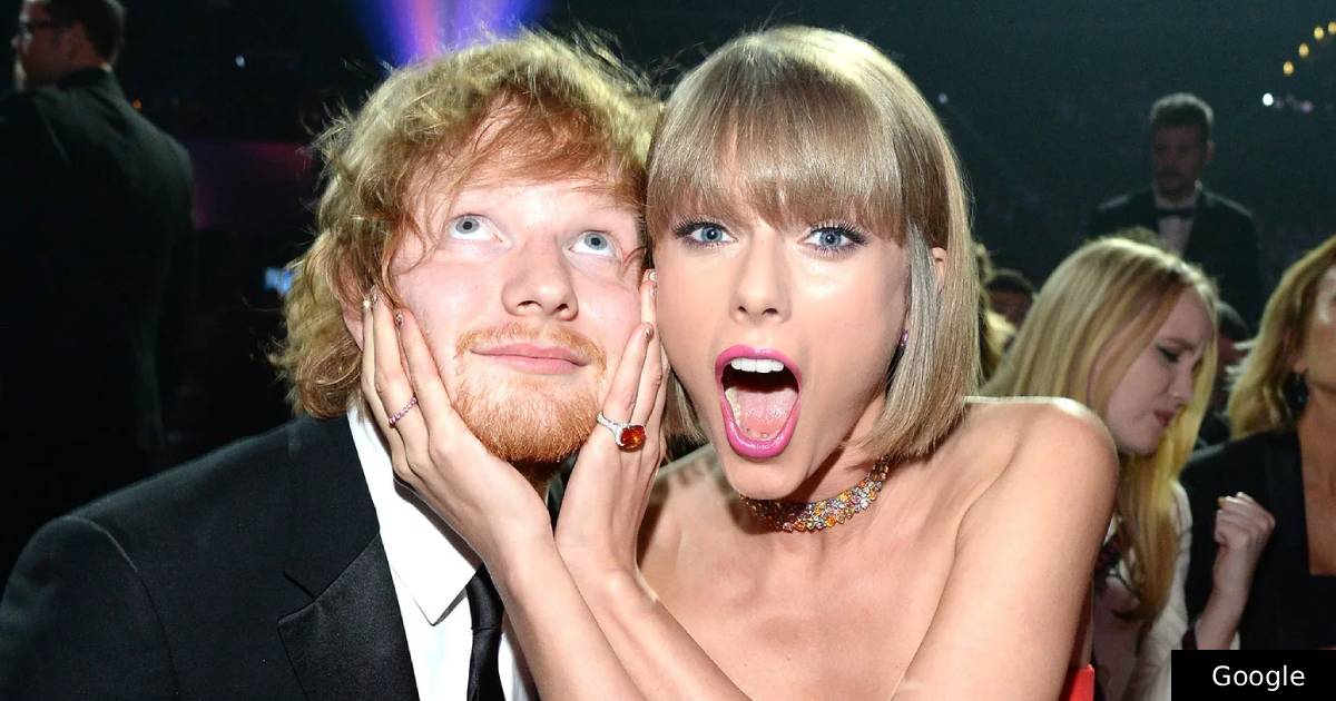 Taylor Swift e Ed Sheeran em clima de tensão