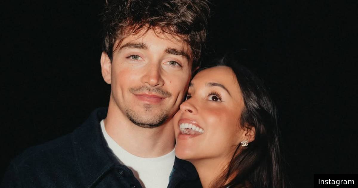 Charles Leclerc anuncia noivado com Alexandra Saint Mleux Charles Leclerc anuncia noivado com Alexandra Saint Mleux