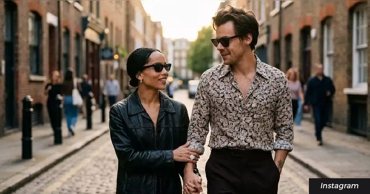 Harry Styles e Zoë Kravitz estão noivos