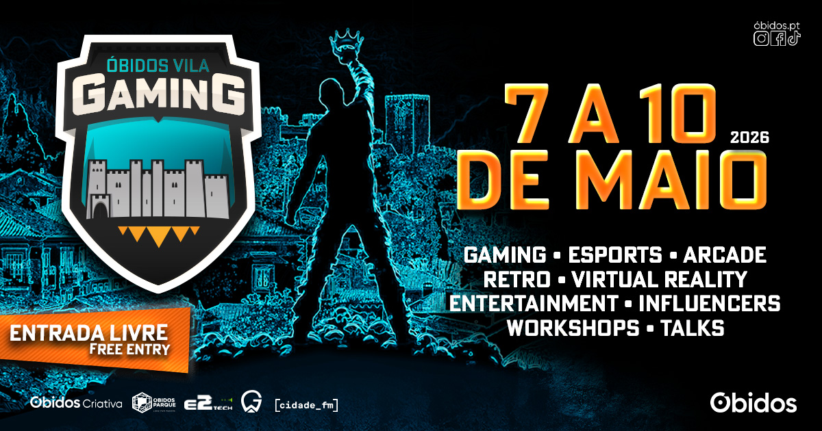 Óbidos Vila Gaming regressa de 7 a 10 de maio
