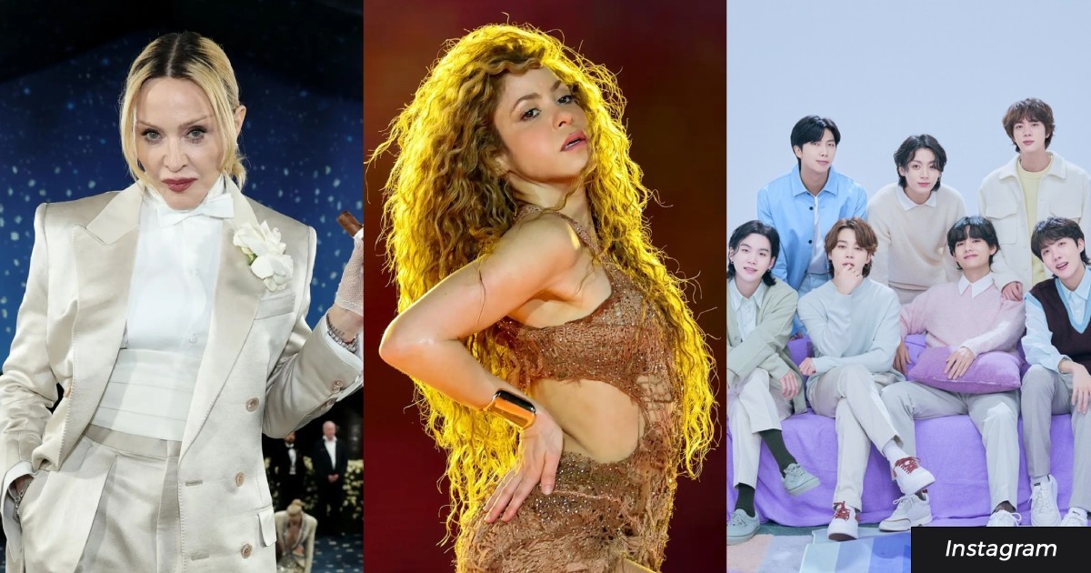 Shakira, Madonna e BTS no Mundial 2026