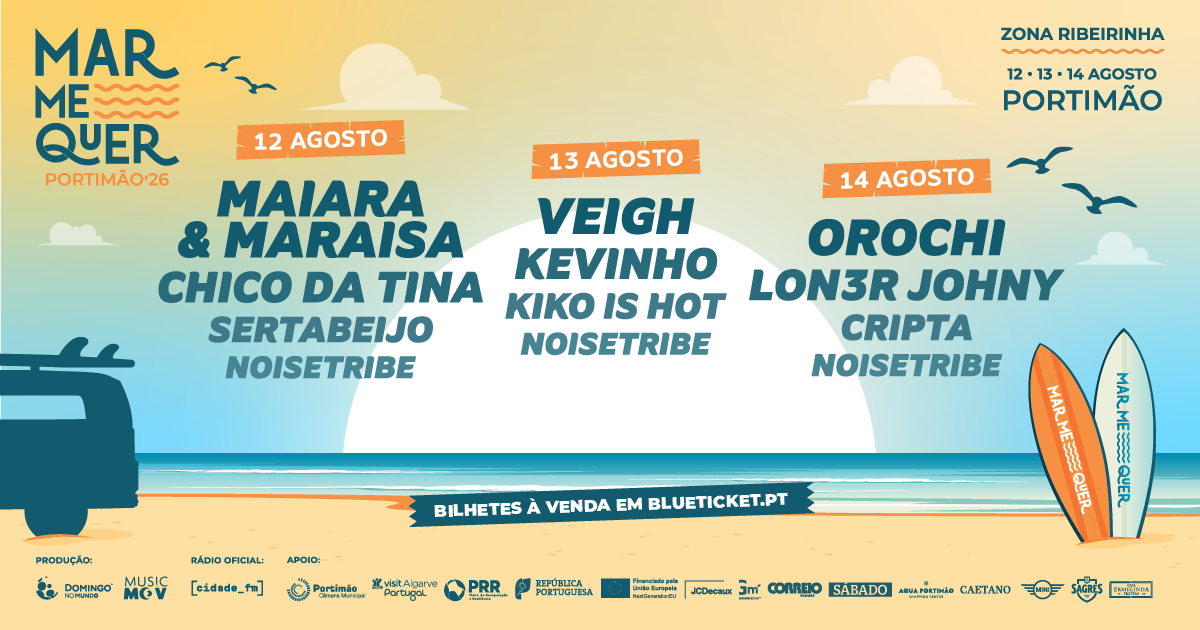 Festival Mar Me Quer fecha cartaz para a edição de 2026