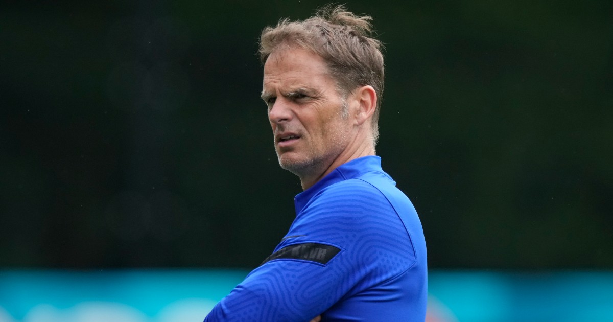 Frank de Boer deixa cargo de selecionador dos Países Baixos